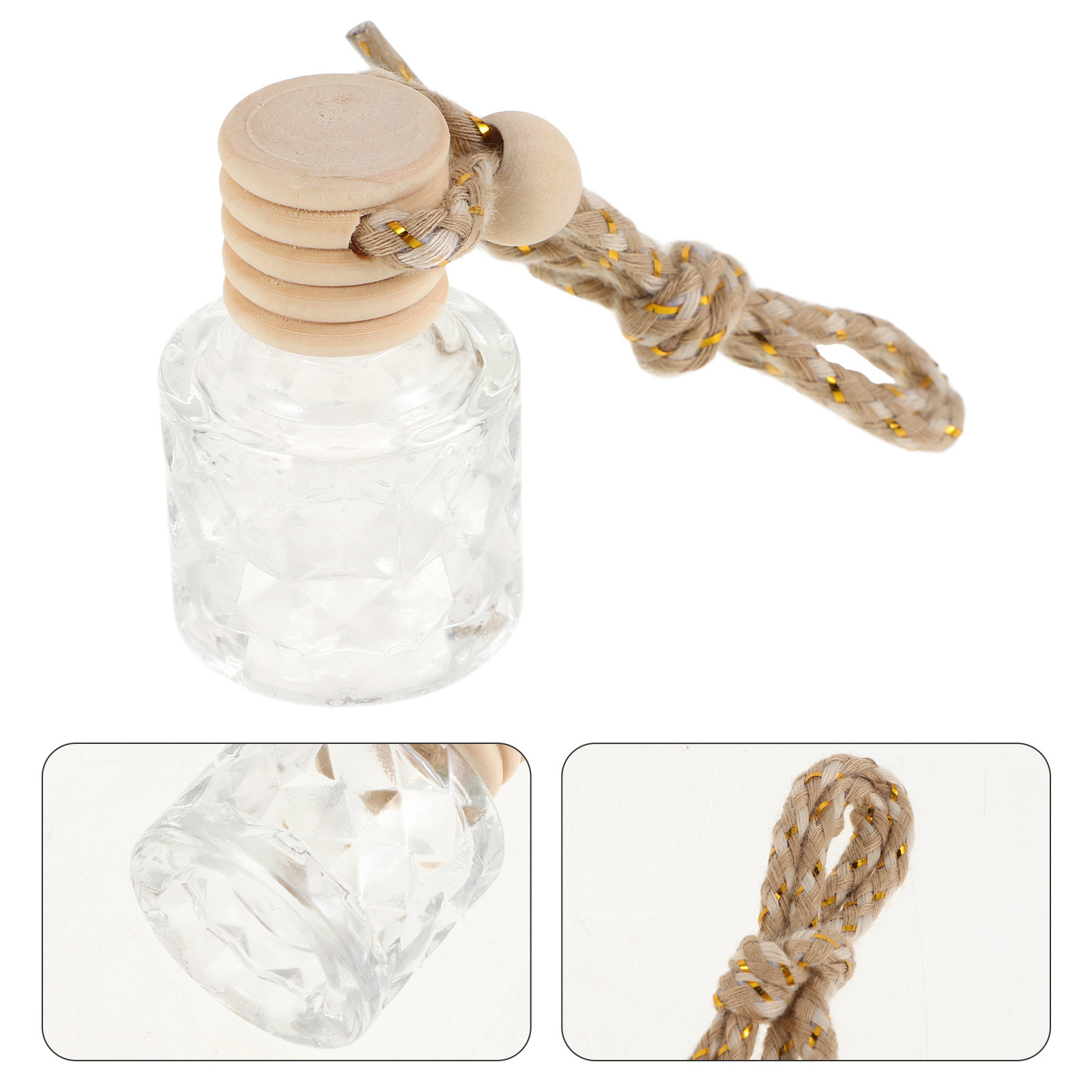 2 pcs Glass Essential Oil Bott - đánh giá và giá Car Air Freshener