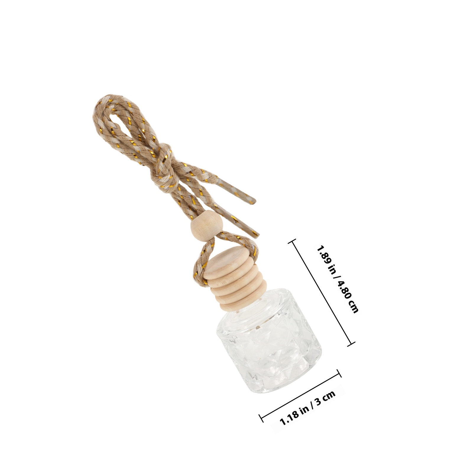 2 pcs Glass Essential Oil Bott - đánh giá và giá Car Air Freshener